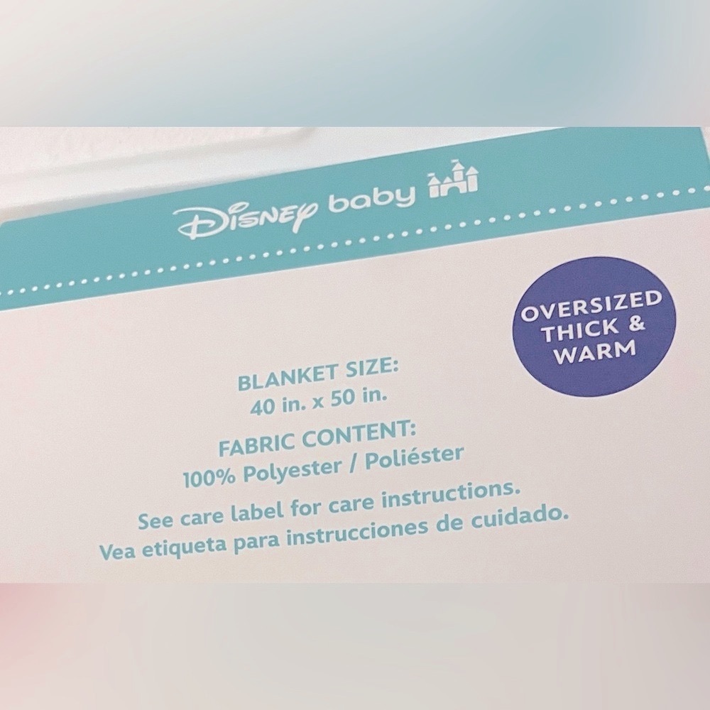 Disney baby 🍼plush Minnie Mouse oversized plush blanket size 40x60 new w/ tags! - Picture 8 of 8